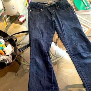 vintage low rise jeans, size 8.